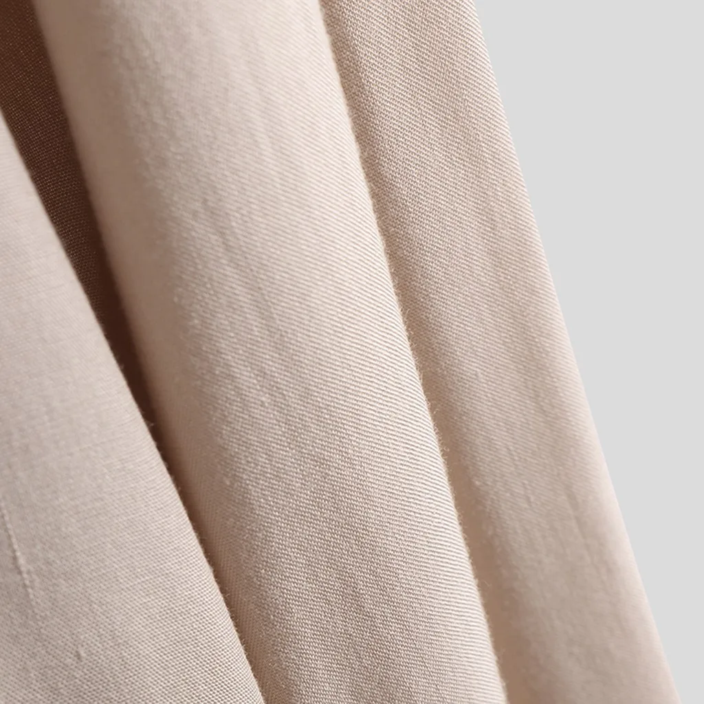 Роскошная мужская рубашка одноцветная приталенная ретро Чистый хлопок и блузка