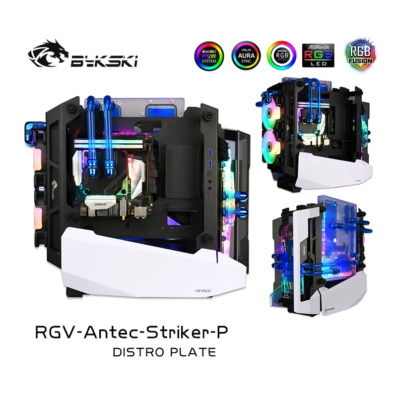Водные доски Bykski RGV Antec Striker P для чехол Intel CPU Water Block & Single GPU Building|Кулеры и системы