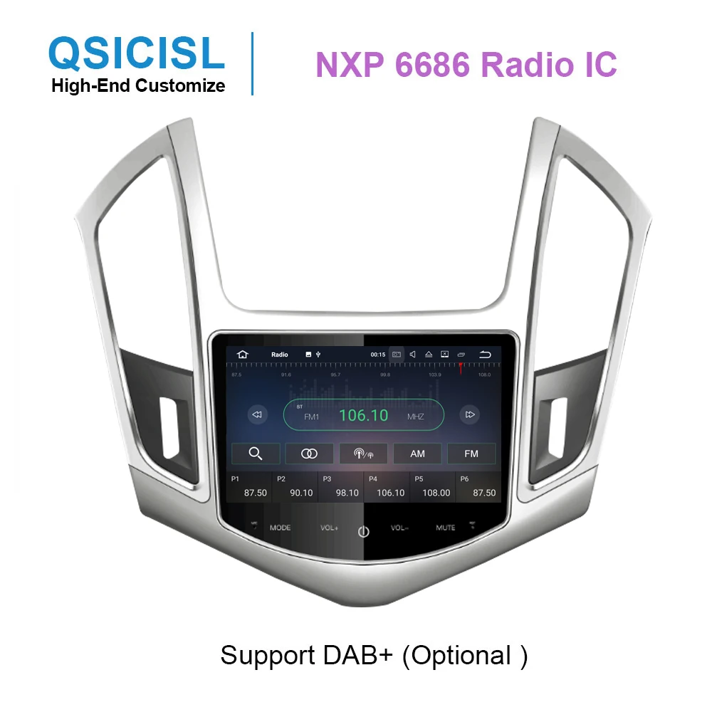 Android 9 0 автомобильный Радио мультимедийный плеер для Chevrolet Cruze 2014 четырехъядерный