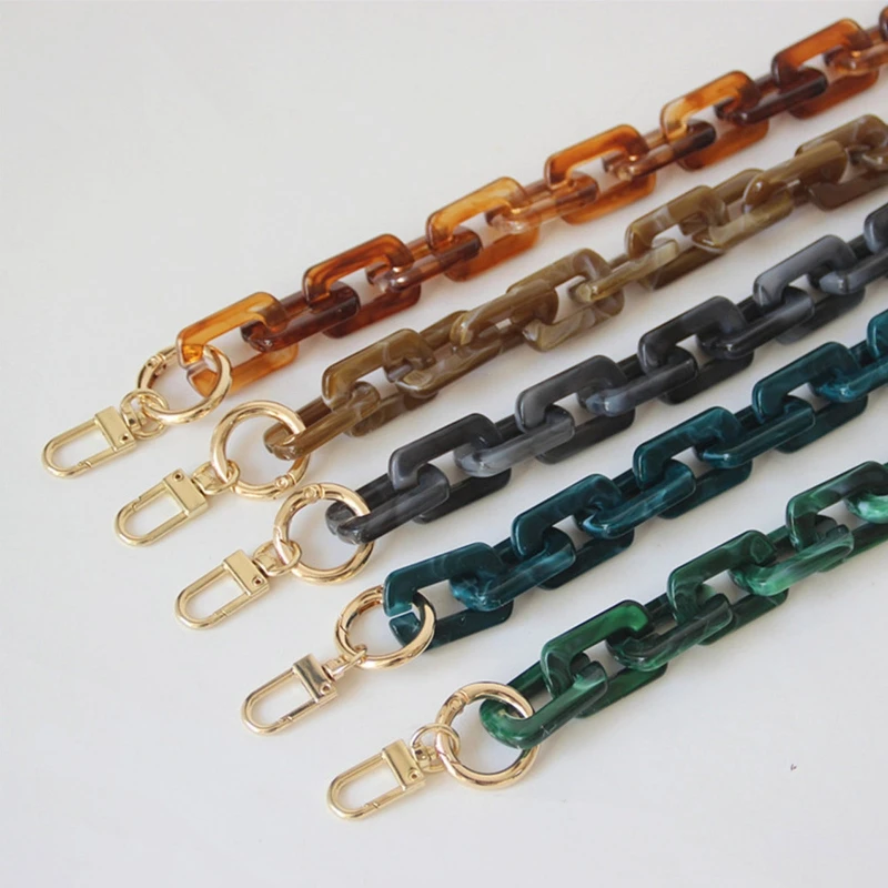 

45/80/120cm Acrylic Handle Strap Replacement for Handmade Beach Bag Bucket Handb M5TE