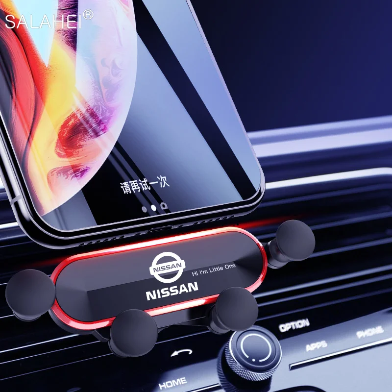 

Gravity Car Phone Holder Mount Mobile Cell Phone Stand GPS Support For Nissan Qashqai J10 J11 Juke X-trail T32 Note Almera Teana