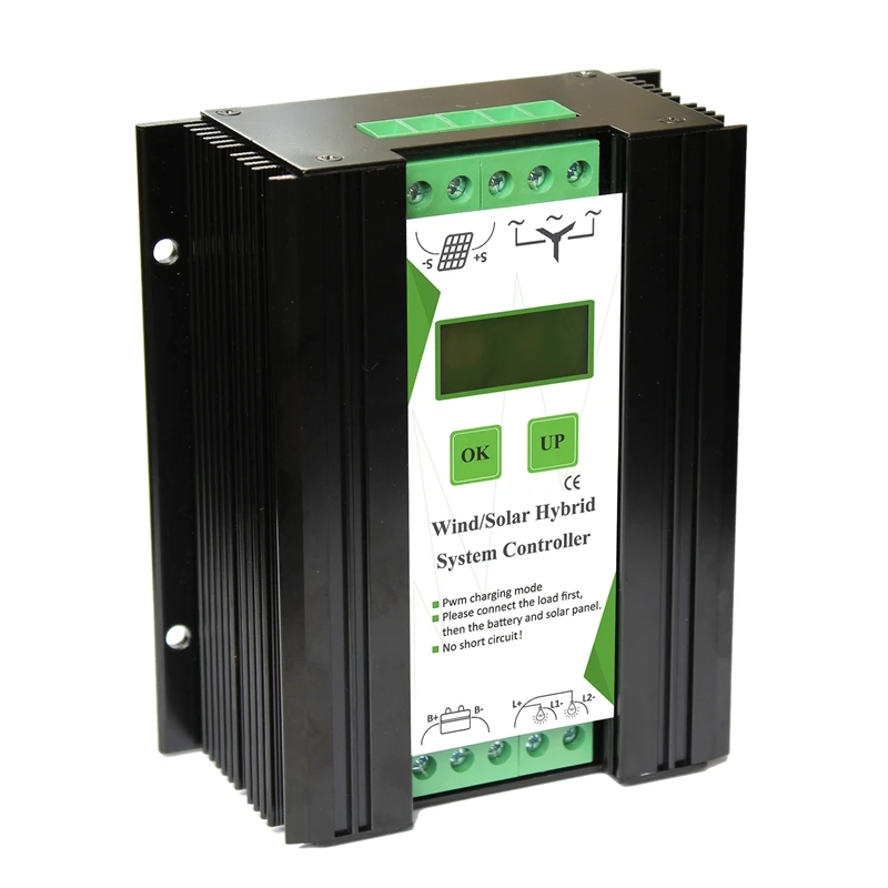 12/24V ветряной и ветряком солнечной батареей заряда Управление Светильник/таймер