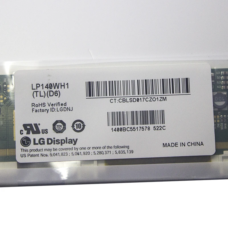 ЖК экран для ноутбука 14 0 дюйма LP140WH1 TLD6 TLC2 TLD3 LP140WH4 TLN1 TLA1 TLB1 1366*768 40pin|ЖК-экран