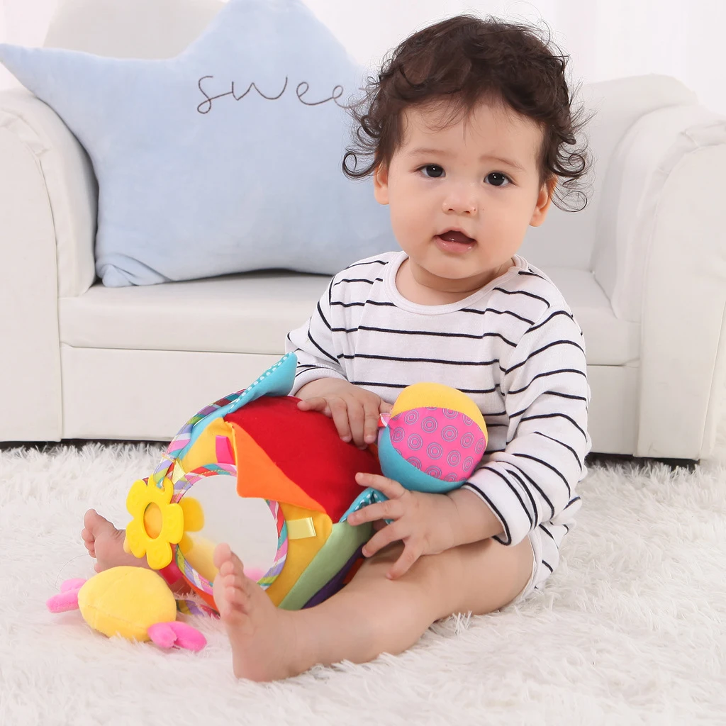 Developmental Soft Toys Easy To Grasp Baby Rattles Help Develop Toddlers Motor Skills For | Игрушки и хобби
