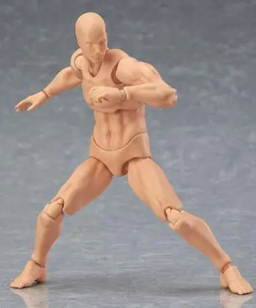 Аниме Archetype He She Ferrite Figma подвижные тела Feminino Kun Body Chan ПВХ фигурка модель игрушки Кукла коллекционная - Цвет: g