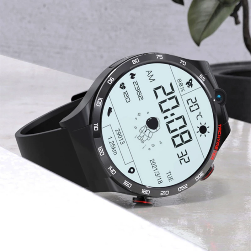 Мужские Смарт-часы с сенсорным экраном 128 дюйма 4 Гб + 1 6 ГБ Android 10 | Электроника