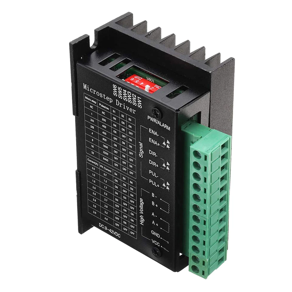 3 V-24 V Tb6600 Драйвер шагового двигателя 4a Dc9-42v для Нема 17 (Национальная ассоциация