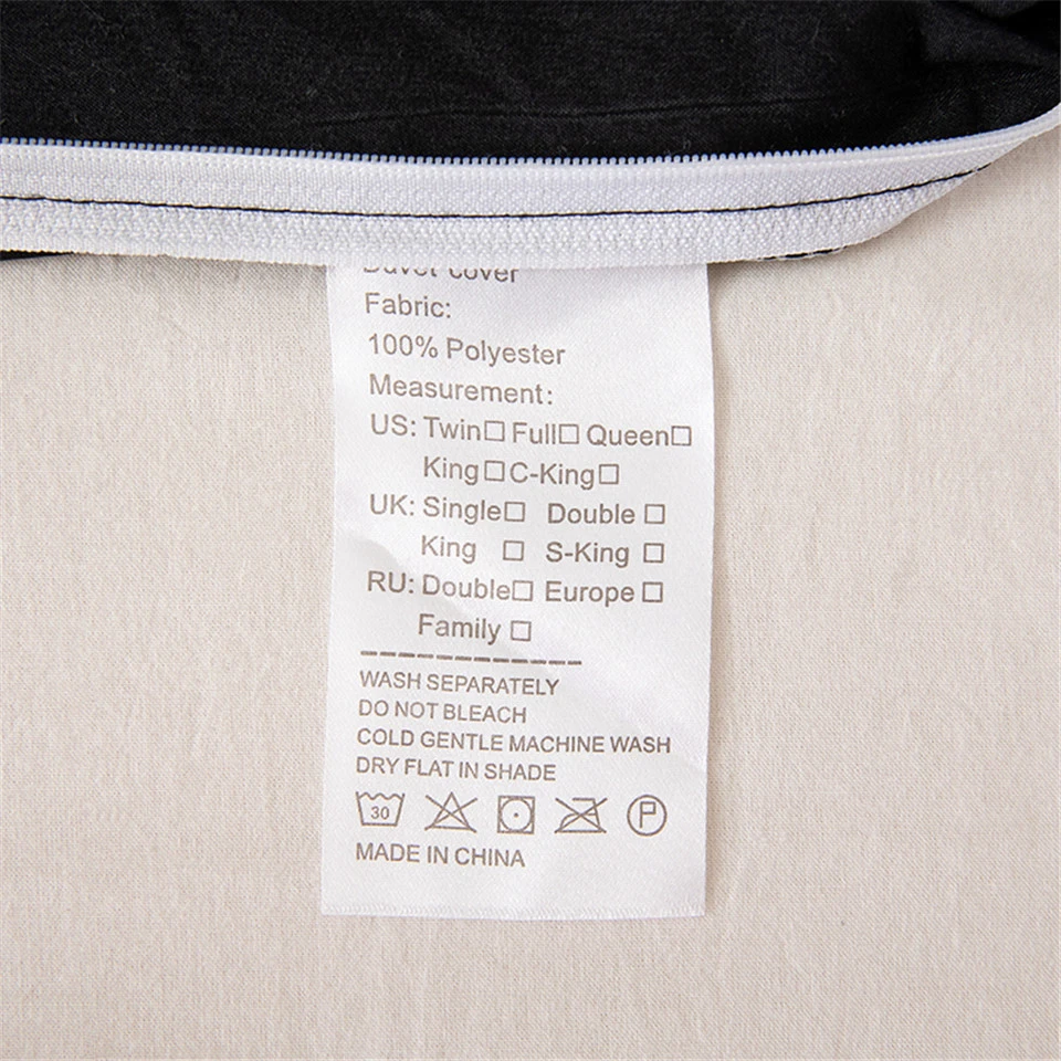 Постельное белье Twin Size Комплект постельного белья в европейском стиле