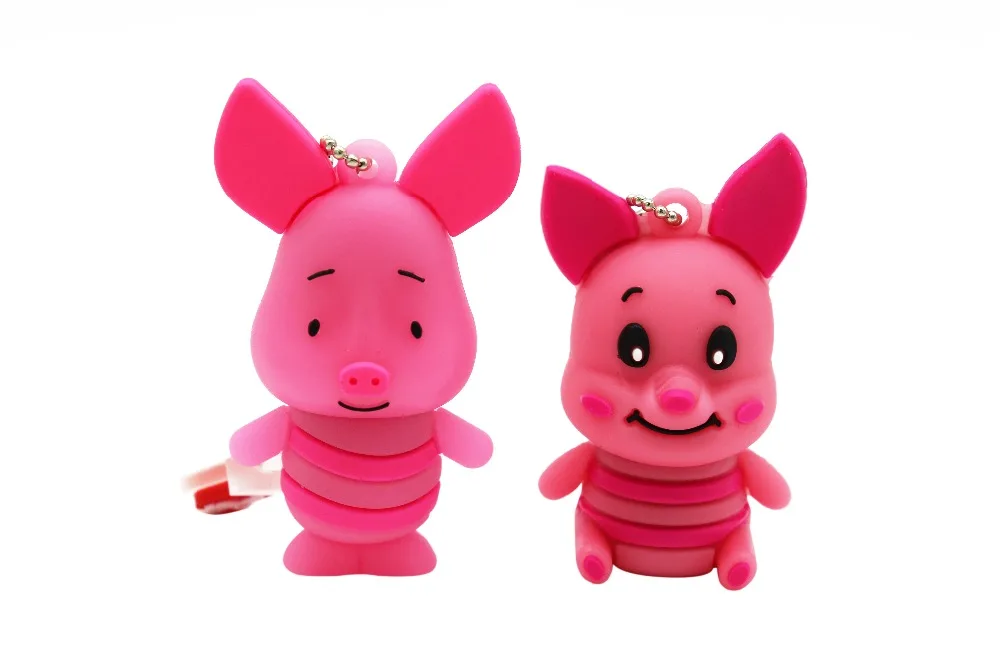 TEXT ME 64 ГБ 4 ГБ 8 ГБ 16 ГБ 32 ГБ милый мини-поросенок тигренок модель usb флеш-накопитель usb 2,0 флешка