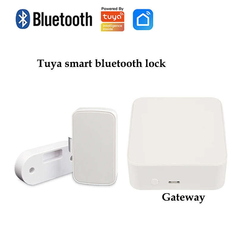 Фото Tuya приложение разблокировка Bluetooth умный дверной ящик скрытый шкаф замок
