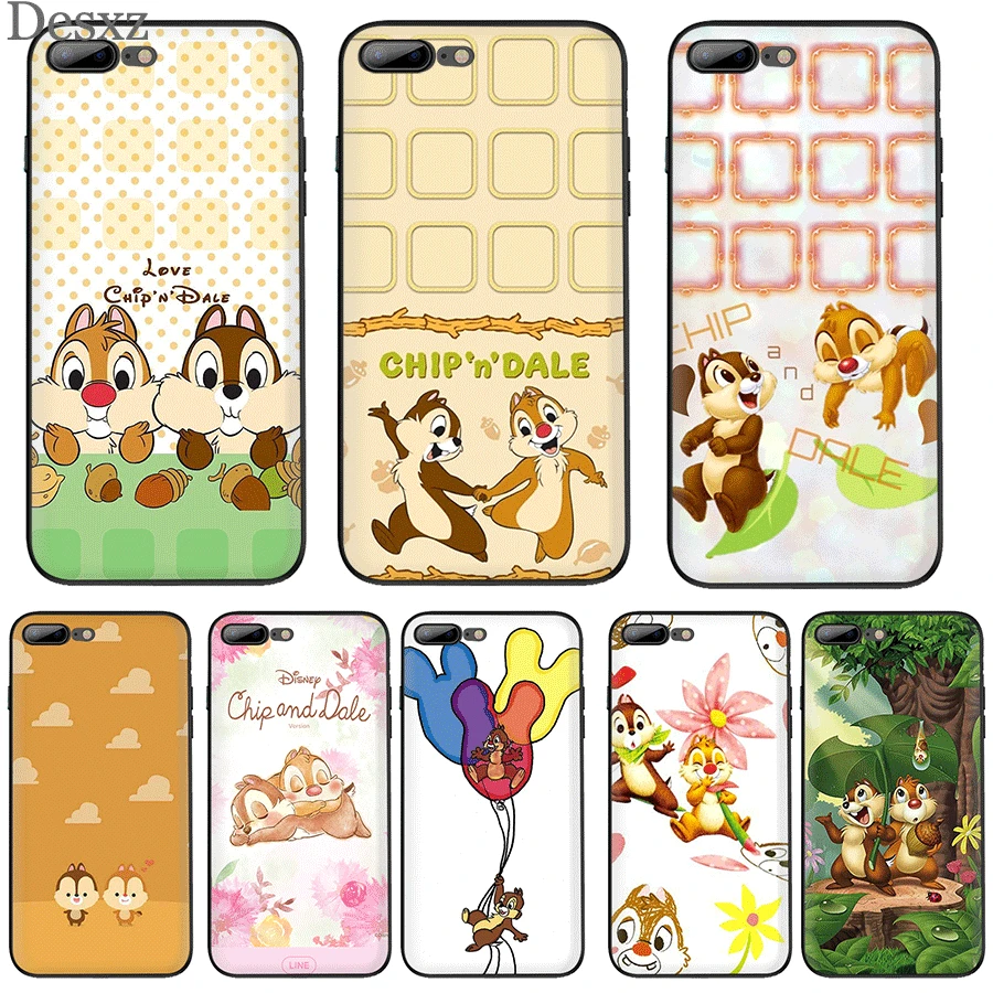 Чехол для iPhone 7 8 6 6s Plus 11 Pro XR X XS Max роскошный чехол чип n ALE милый| |
