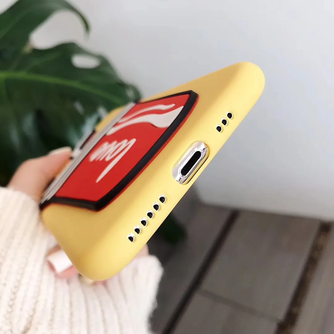 3D колы мягкий чехол для Samsung Galaxy S5 Neo S6 S7 край S8 S9 плюс S10 5G S10e Lite J7 Core J8 2018
