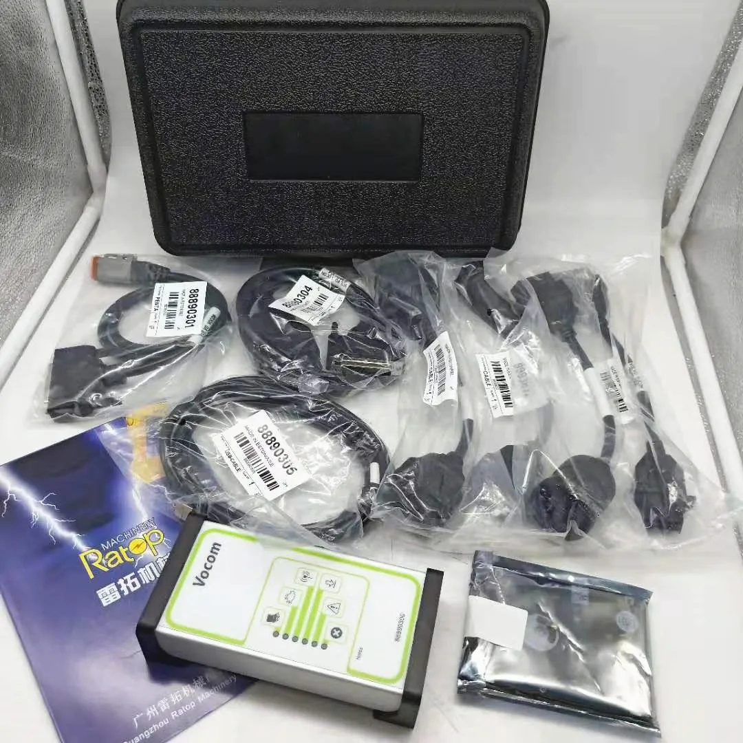 

С жестким диском 500G 88890300, обновленный USB тестер, диагностический инструмент для экскаватора Vocom 88890300, детектор для экскаватора, грузовика ...