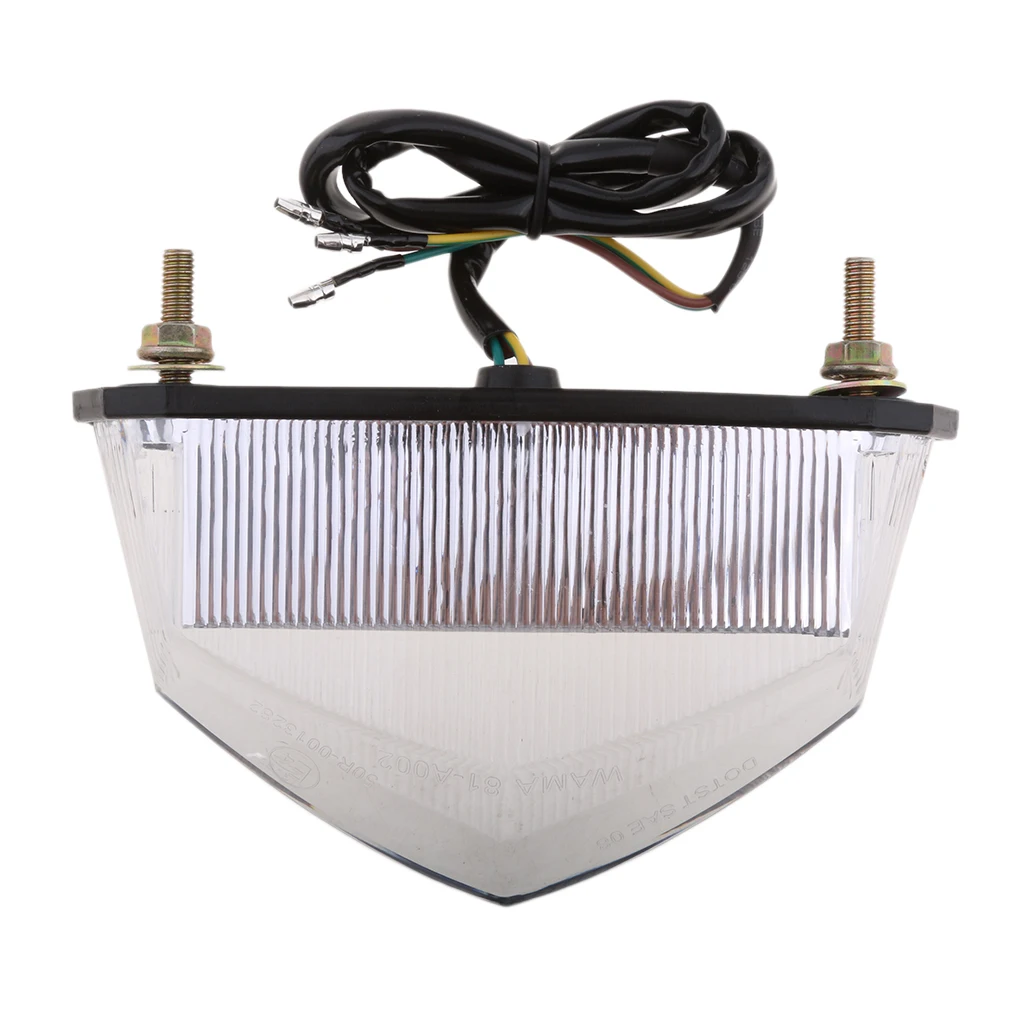 

10 LED Red Super Bright Motorcycle Tail/Brake Light Running Lamp