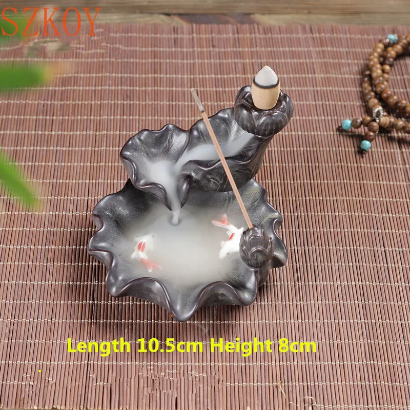 Популярная стильная башня Ладан Керамика горелки аромат держатель курильница с