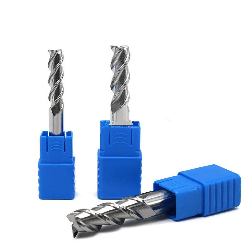 

Milling Cutter Aluminum HRC50 3 Flute Tungsten Steel Cutting Tool Endmills CNC high quality machine Wood Milling tools