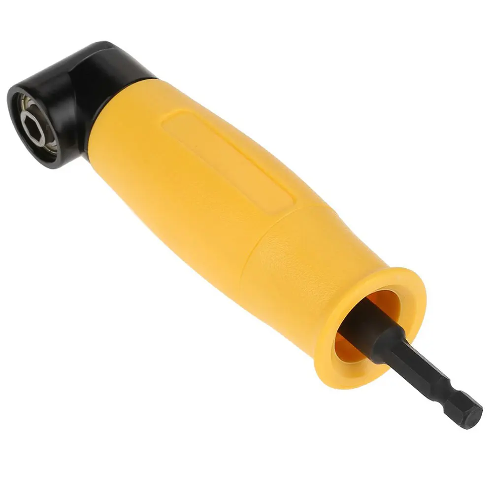 

1/4 Inch 90 Degree Angle Extension Screwdriver Drill Bit Right Angle Driver Power Socket Holder Adapter Right Angle Adapter