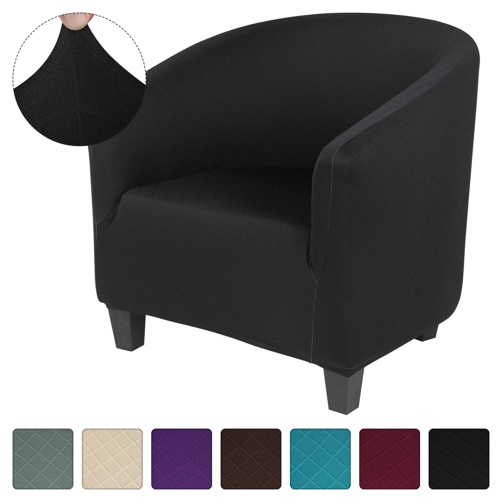 

Эластичный чехол на сиденье для кофейной ванны, дивана, кресла, толстые противопылевые Чехлы, подлокотники, чехлы для стульев, моющаяся мебе...