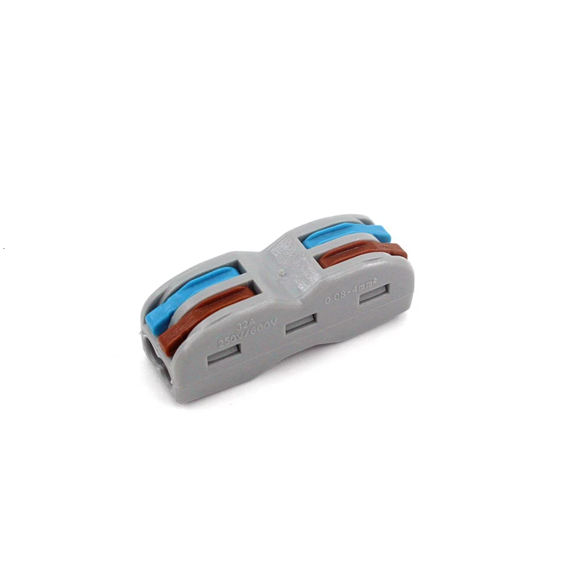Проводной соединитель цветной 222-412 413 223 мини быстрый соединитель Универсальный Компактный Проводка Проводник нажимной клеммный блок светодиодный соединитель