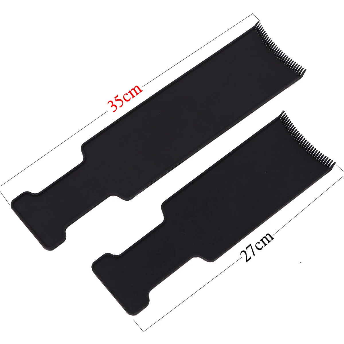 Пластиковая расческа для окрашивания волос парикмахерской 35 см | Красота и