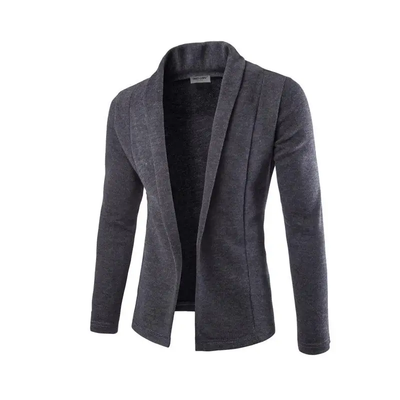 ZOGAA Casual Men Blazer Guys Boys Long Sleeve Solid Color Coats Male Formal Slim Fit Fashion Jacket 2019 | Мужская одежда