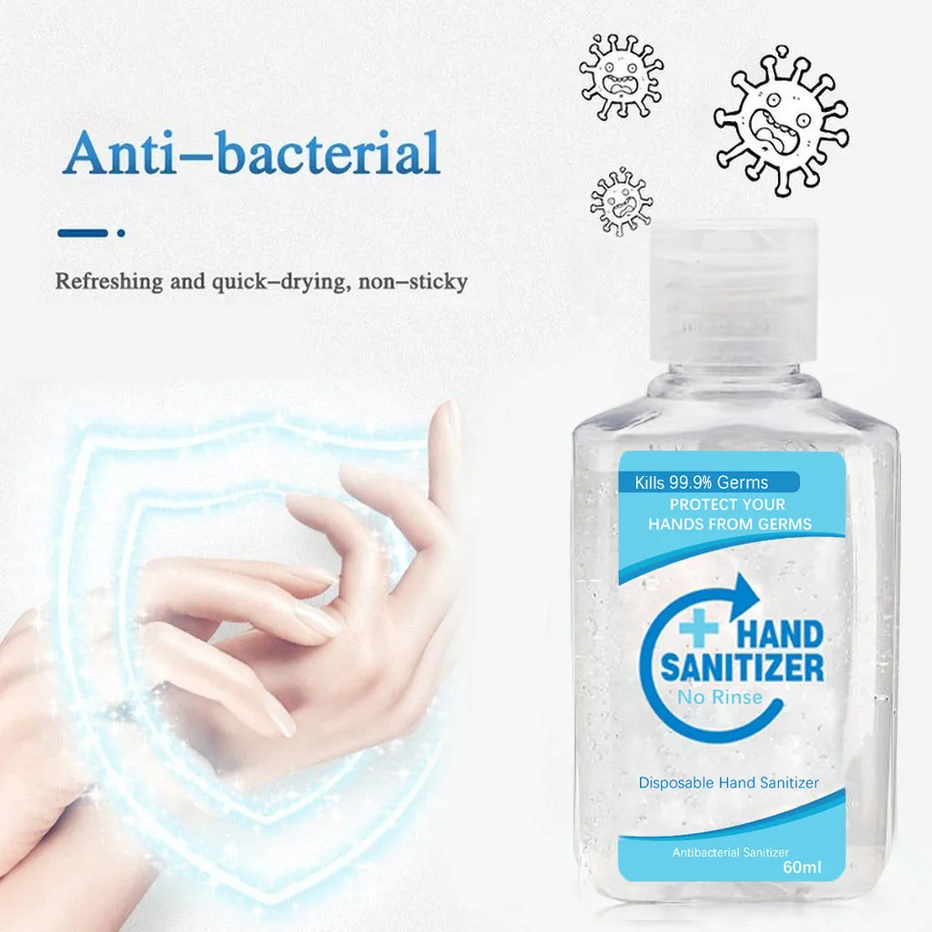 60ML Disposable Hand Sanitizer Fast Speed Dry Lotion Home Cleaner Long Lasting|Универсальные чистящие средства| |