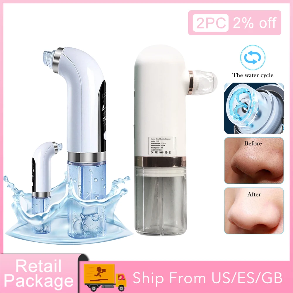 

Приспособления для красоты Малый пузырьковый для удаления угрей круговорот воды поры, акне Удаление прыщей в черный горошек для девочки, ва...