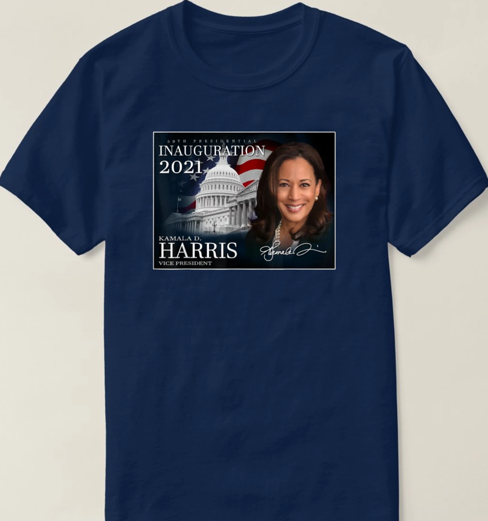 

Kamala Harris Inauguration 2021 Vice President Day 2021 Gift T-Shirt. Summer Cotton Short Sleeve O-Neck Mens T Shirt New S-3XL