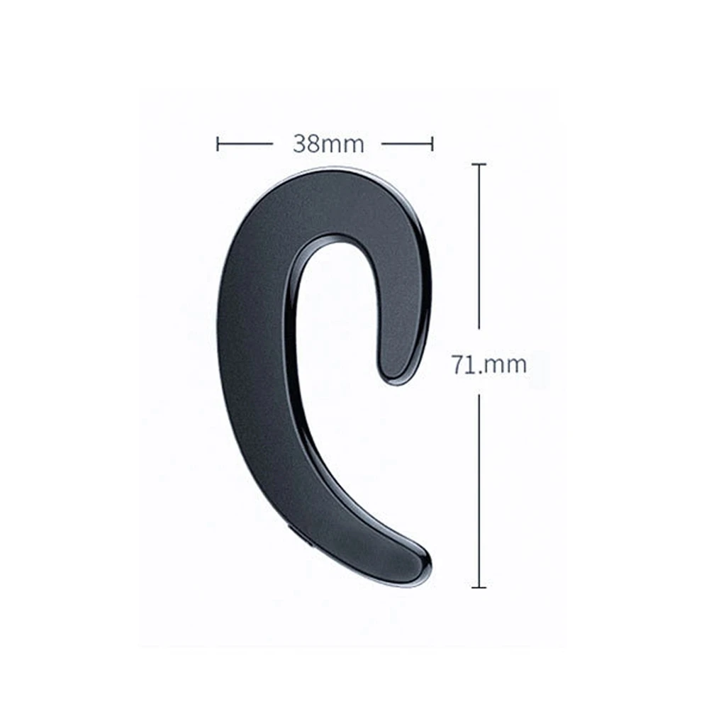 

MEUYAG Bone Conduction Earphone Wireless Bluetooth Sports Stereo Earloop Headset With Microphone For Xiaomi Huawei Samsung Phone