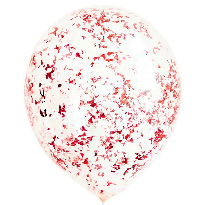 10Pcs balloon 10 шт Прозрачные Шары конфетти далд звезда баллон из гелий детский душ балон надувной шар День рождения деко взрослый Свадебный шар - Цвет: 10Pcs balloon
