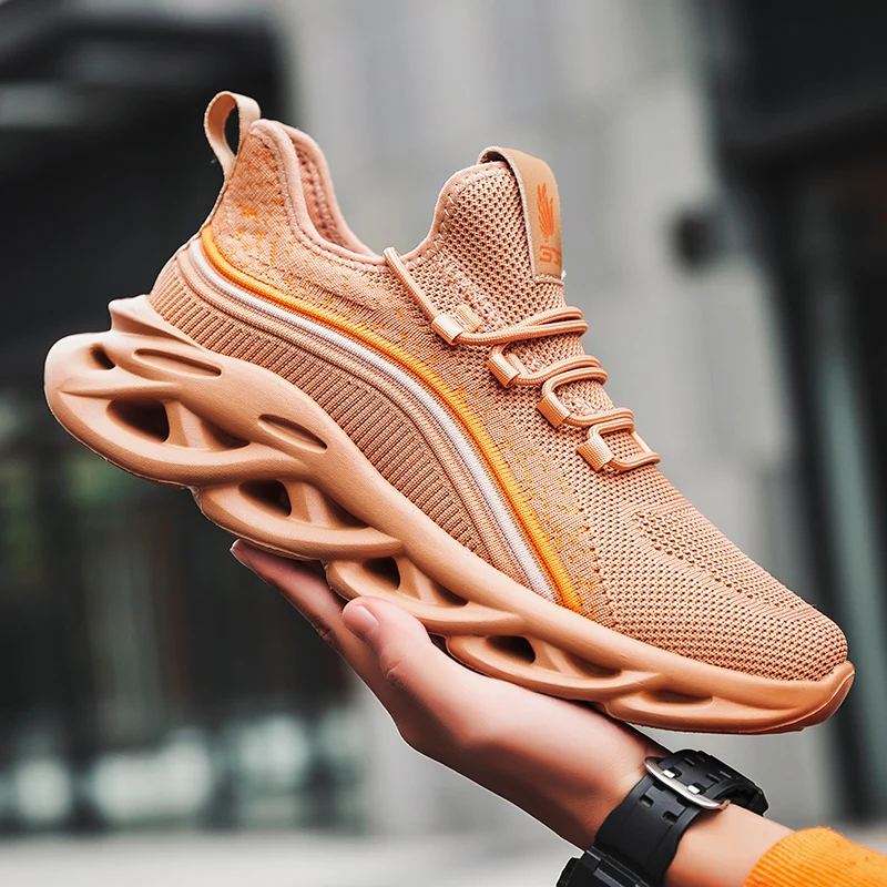 

Lightweight Men Running Shoes Breathable Outdoor Sports Shoes Athletic Training Footwear Jogging Sneakers Zapatillas Hombre