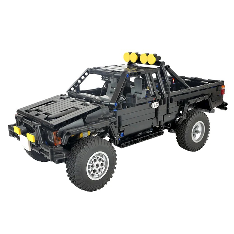 

Знаменитый суперпикап MOC, серия автомобилей 4WD, строительные блоки, гоночный автомобиль, игра для мозга, «сделай сам», детские развивающие иг...