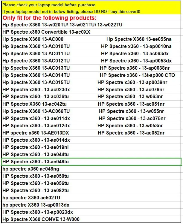Съемный чехол для ноутбука Hp Spectre X360 13 3 дюймов рукав ноутбук защитный кожаный