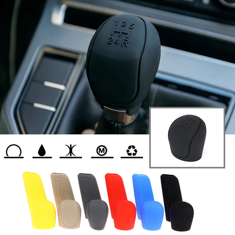 

Универсальный силиконовый чехол для ручного автомобильного переключения передач, 2 шт.