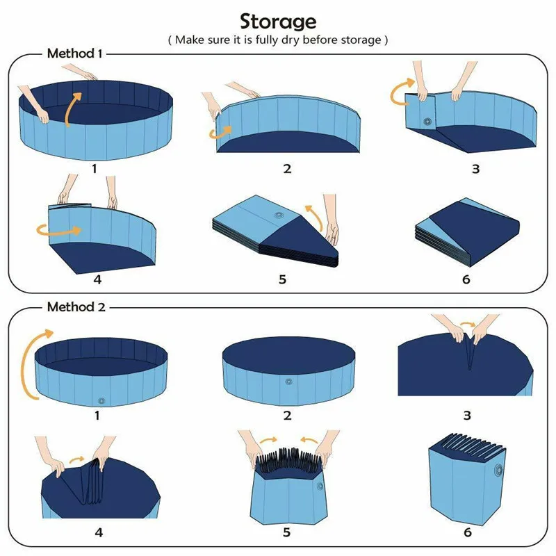 

New Dog Pool summer foldable pet cat and dog swimming pool portable outdoor indoor children's inflatable bathtub bathtub