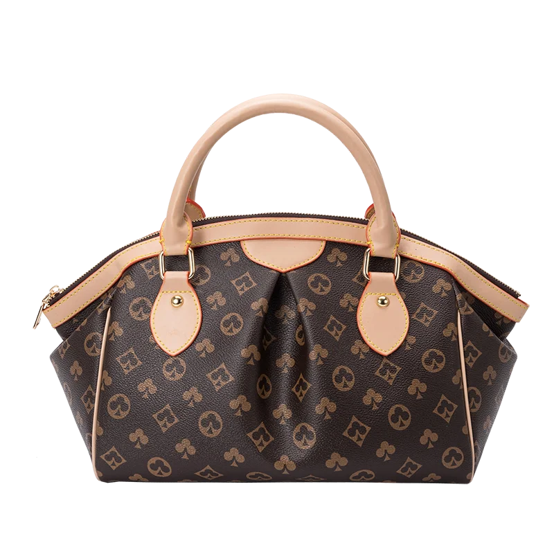 

European and American Leisure Fashion Handbags Large Capacity PU Women Handbags Luxury Printing Design Women Handbags