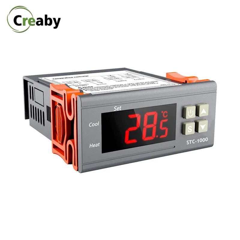 Цифровой регулятор температуры для инкубатора светодиодный терморегулятор 12 В 24