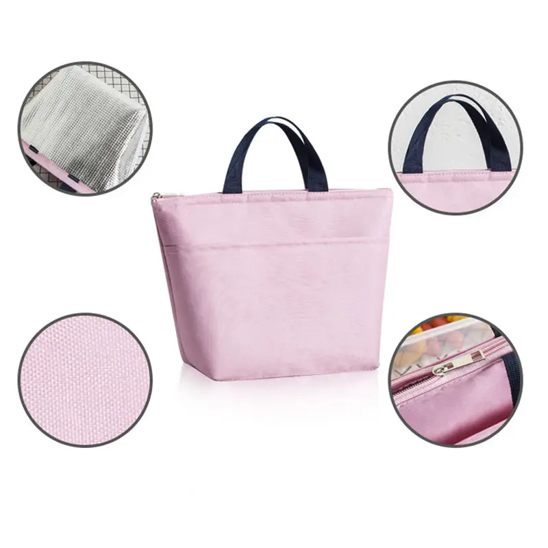 Милая Портативная сумка для ланча девочек несколькими карманами