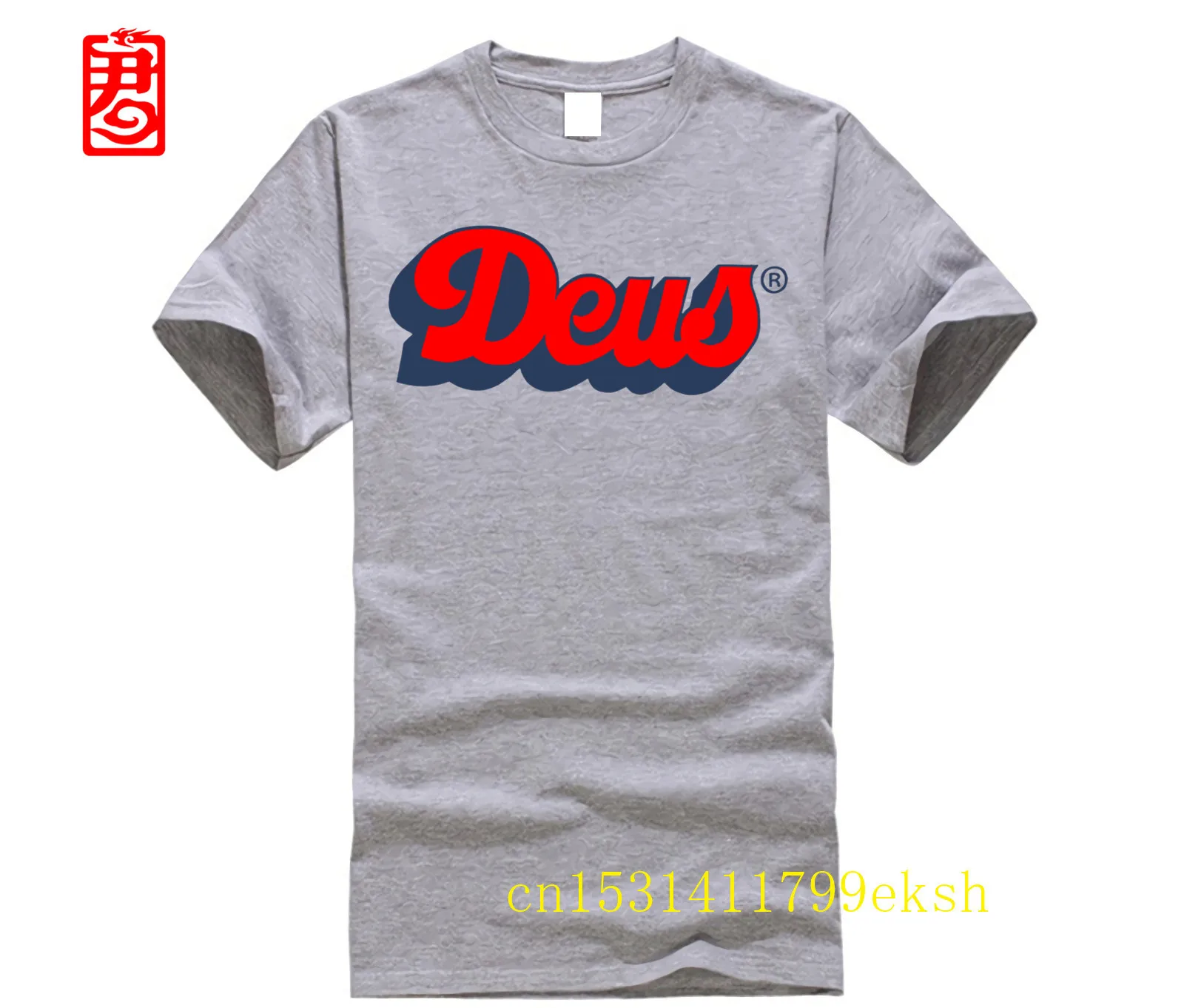 Футболка DEUS Ex Machina мужская с коротким рукавом крутая рубашка в стиле хип-хоп