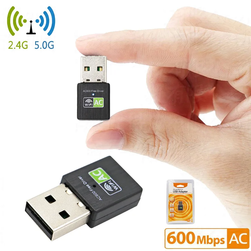 

Driverless Wireless Network Card Desktop Note Signal Receiving Transmitter 600m Wireless Network Card USB WiFi