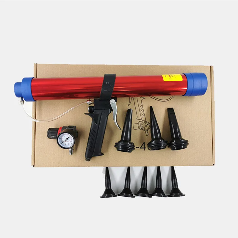 Настраиваемый пневматический герметик для стекла картридж пистолета с твердый