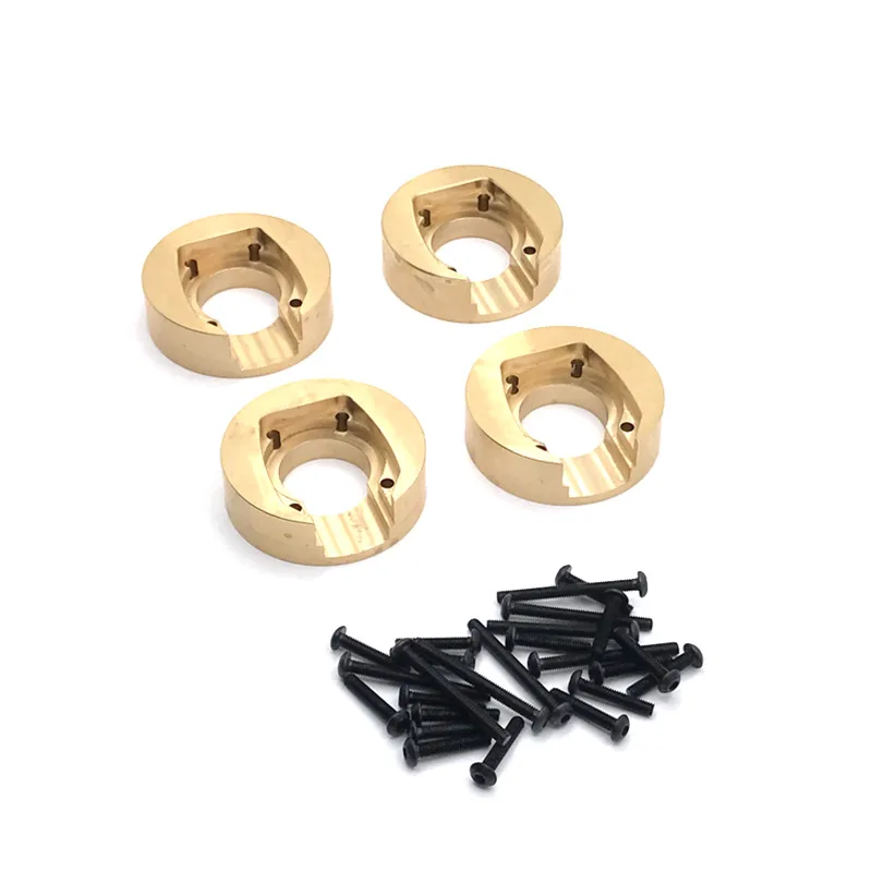 

4pcs metal upgrade brass counterweight for1/10 YK4102 4103 4082 remote control car