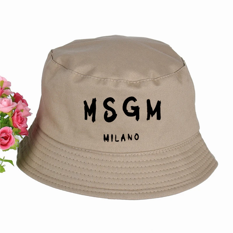 Панама с логотипом Msgm унисекс кепка высокого качества Летняя Спортивная Кепка