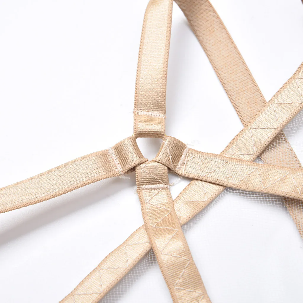 Сексуальное изысканное кружевное нижнее белье бюстгальтер + подвязка трусы