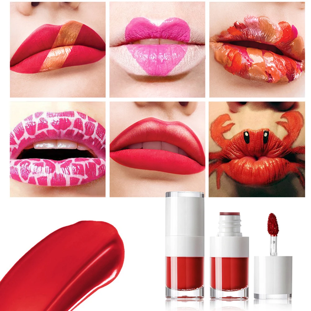 1 шт. блеск для губ Матовый Блеск блестящая жидкая Увлажняющая помада прочного