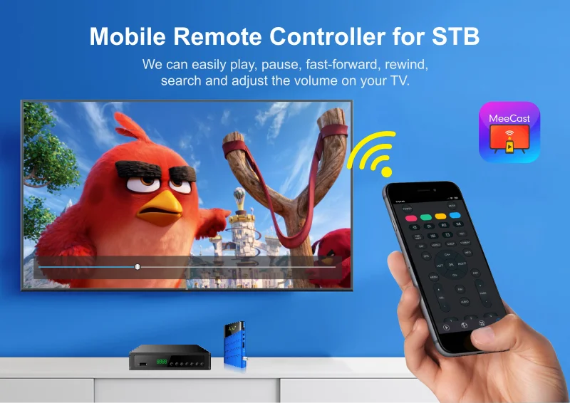 ТВ приставки DVB T2 TV спутниковый ресивер Поддержка Meecast APP Испания YouTube MPEG 4 HD 1080P