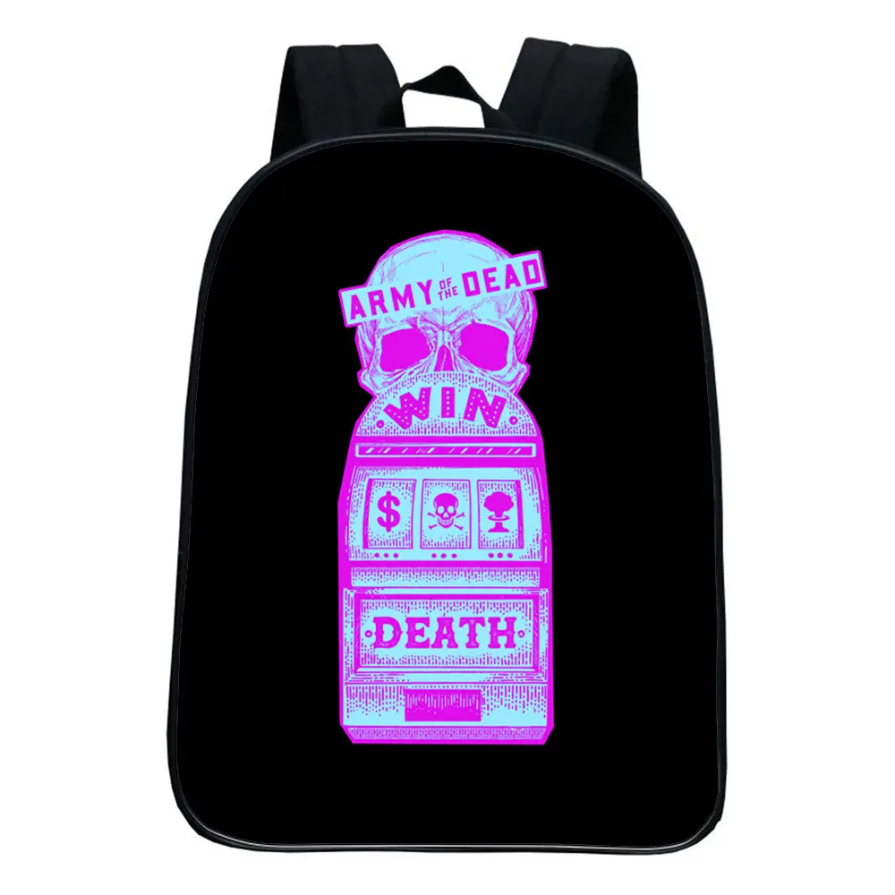 

Army Of The Dead Backpack 12INCH Children Schoolbag Travel Bag Back To School Bookbag Fashion Cartoon Backpack Boy Girl Mochila