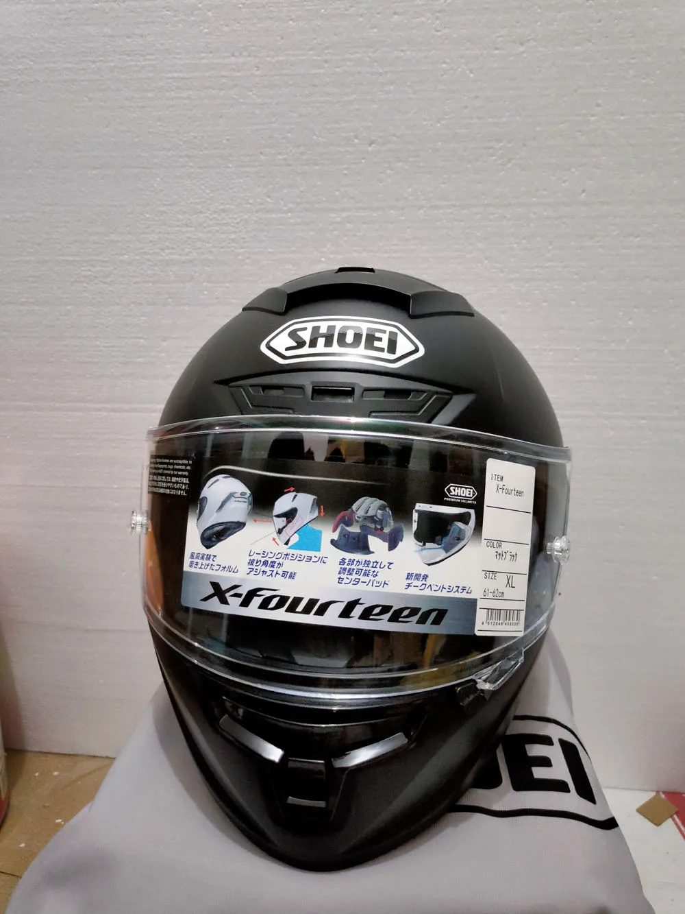 

Full Face Motorcycle helmet X14 93 marquez pure black pure white Helmet anti-fog visor Riding Motocross Racing Motobike Helmet