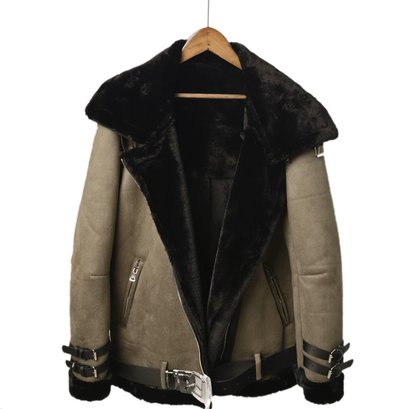 

Пальто из искусственного меха, мужская куртка из натуральной замши, мужская одежда из искусственного меха оленьей кожи, имитация кроличьег...