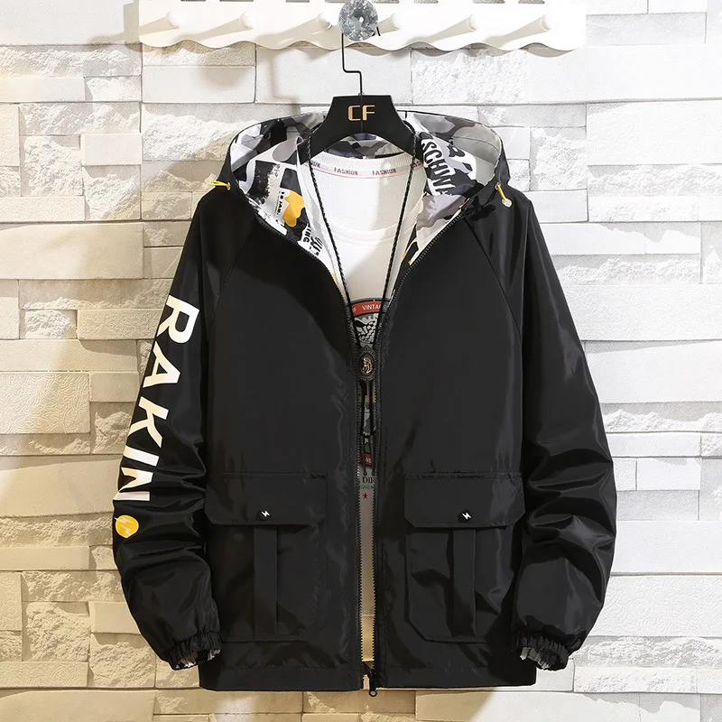 

Men's Hooded Jacket Spring 2020 casual jacket jacket